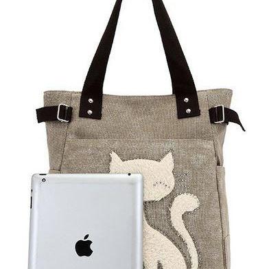 blue cat bag