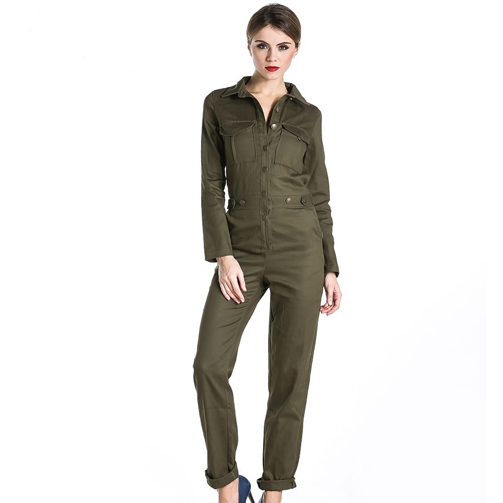 short sleeve utility jumpsuit